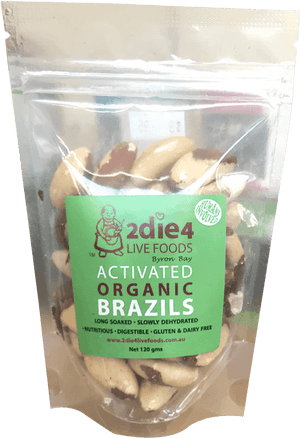 2die4 Brazil Nuts 120g - Almond, HD Png Download PNG with transparent background