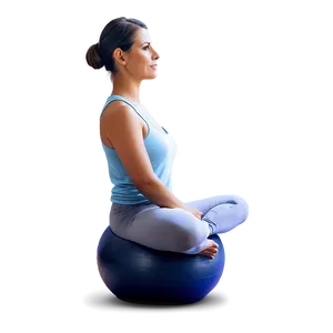 Active Sitting Yoga Ball Png Cyf PNG Image