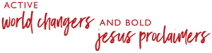 Active World Changers Bold Jesus Proclaimers Banner PNG