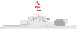 Adelaide Airport Level0 Map PNG Image