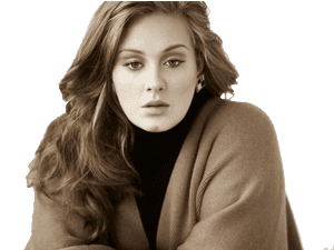 Adele Adkins Music Star Art Poster Decor , Png Download - Biodata Adele, Transparent Png PNG image with transparent background