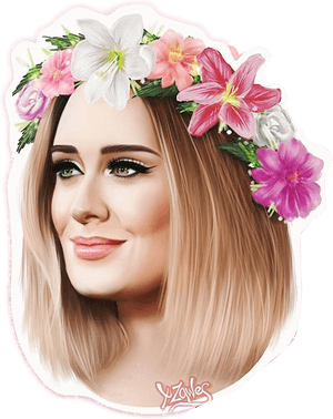 Adele - Artificial Flower, HD Png Download PNG image with transparent background