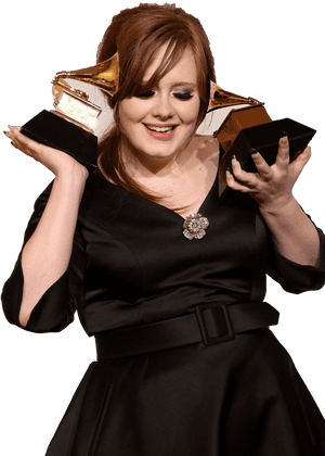 Adele Grammys , Png Download - Adele Grammy Awards 2009, Transparent Png PNG image with transparent background