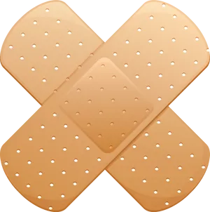 Adhesive Bandages Crossed PNG Image