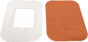 Adhesive Bandages Whiteand Tan PNG Image