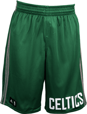 Adidas Boston Celtics Mens Winter Hoops Reversible - Bermuda Shorts, HD Png Download PNG image with transparent background