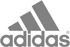 Adidas Logo Black Background PNG Image