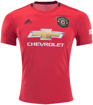 Adidas Manchester United Home Replica Men's Jersey - Manchester United Jersey, HD Png Download PNG image with transparent background