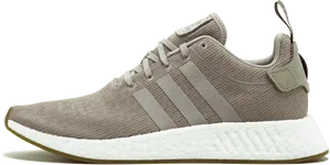 Adidas N M D Sneaker Tan Side View PNG Image