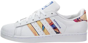 Adidas Superstar Sneaker Design PNG Image