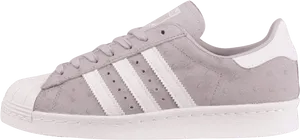 Adidas Superstar Sneaker Grey White PNG Image