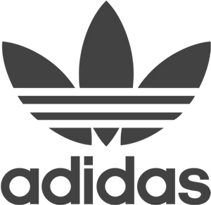 Adidas Trefoil Logo Black PNG Image