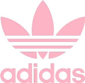 Adidas Trefoil Logo Pink PNG Image