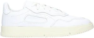 Adidas White Sneakerwith Cream Sole PNG Image