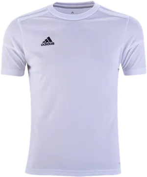 Adidas White Soccer Jersey PNG Image