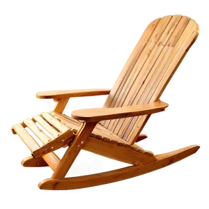 Adirondack Rocking Chair Png Qtb71 PNG Image