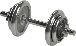 Transparent Dumbbell Clipart Png - Dumbbell Png, Png Download PNG