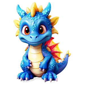 Adorable Baby Dragon Png 06262024 PNG Image