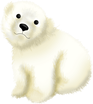 Polar Bear Cartoon Transparent, HD Png Download PNG with transparent background