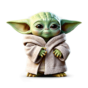 Adorable Baby Yoda Character PNG muu78 PNG image with transparent background