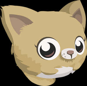 Adorable_ Cartoon_ Kitten_ Vector PNG image with transparent background