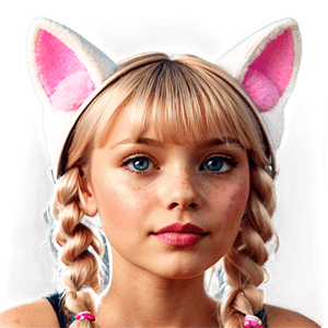 Adorable Cat Ears Clip PNG 05042024 PNG