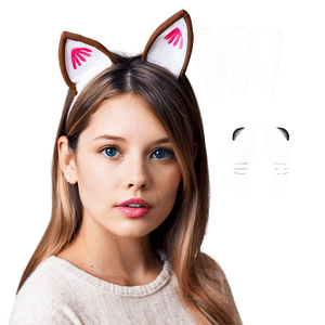 Adorable Cat Ears Clip PNG jbw PNG