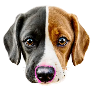 Adorable Dog Face Outline Png 38 PNG Image