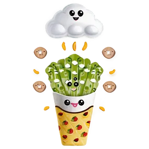 Adorable Food Pairings Png Fqq PNG Image