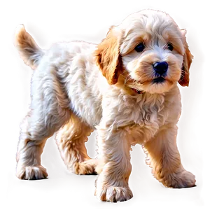 Adorable Goldendoodle Puppy Png 06262024 PNG Image