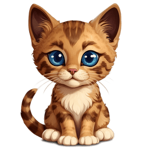Adorable Kitten PNG 14 PNG image with transparent background