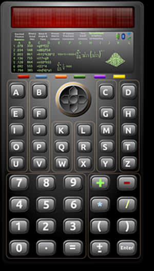 Advanced Graphing Calculator PNG image with transparent background