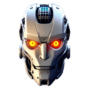 Advanced Robot Head Concept PNG lqm48 PNG