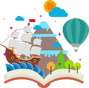 Singapore Varese Vector World Book Stock Clipart - Storytelling Illustration, HD Png Download PNG image with transparent background