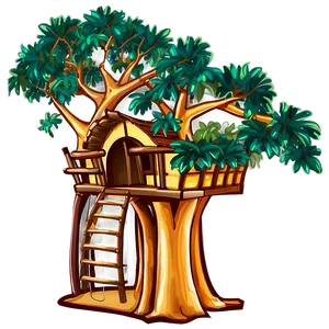 Adventure Tree House Png 12 PNG Image