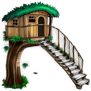 Adventure Tree House Png Myr77 PNG Image