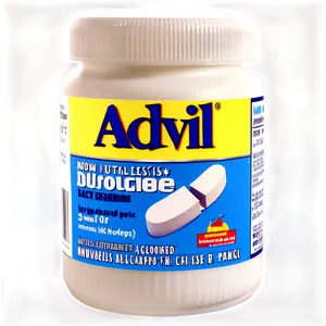 Advil Bottle Png 06212024 PNG Image