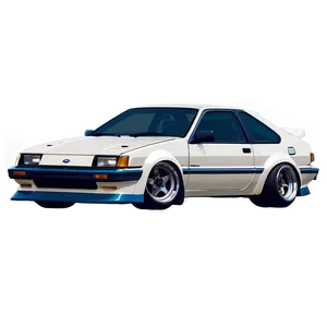 Ae86 Car Culture Png Led35 PNG Image