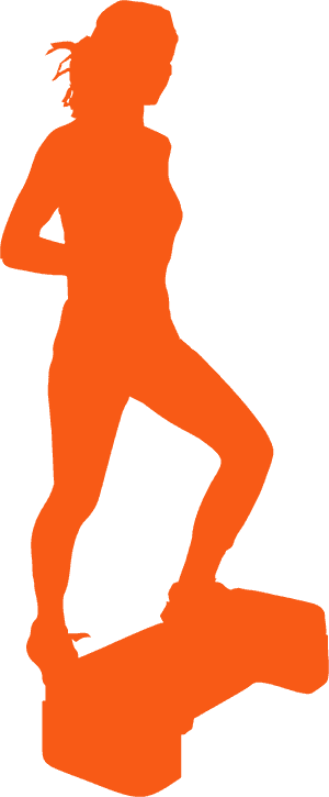 Aerobics Class Cliparts - Step Aerobics Clipart, HD Png Download PNG