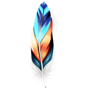 Aesthetic Boho Feather PNG 30 PNG image with transparent background