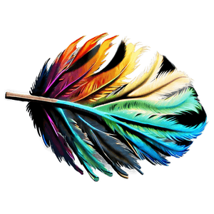 Aesthetic Boho Feather PNG ubh6 PNG image with transparent background