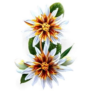 Aesthetic Flowers Pattern Png Rxl17 PNG Image