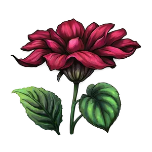 Aesthetic Flowers Sketch Png 37 PNG Image