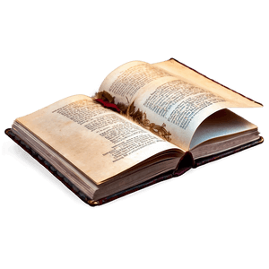 Aesthetic Open Book PNG gah PNG image with transparent background