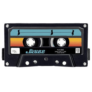 Aesthetic Retro Cassette Tape PNG 06112024 PNG image with transparent background