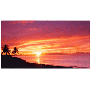 Aesthetic Sunset View PNG 06112024 PNG image with transparent background