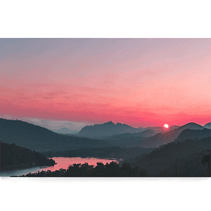Aesthetic Sunset View PNG 06112024 PNG image with transparent background
