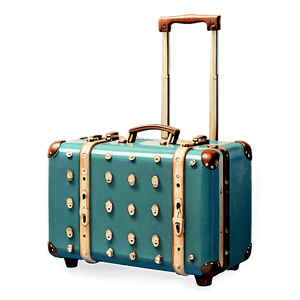 Aesthetic Vintage Suitcase PNG sno71 PNG image with transparent background