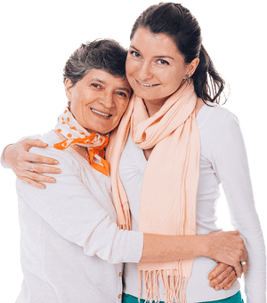 Women-hugging , Png Download, Transparent Png PNG image with transparent background
