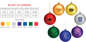 Affordable Custom Christmas Ornaments PNG image with transparent background